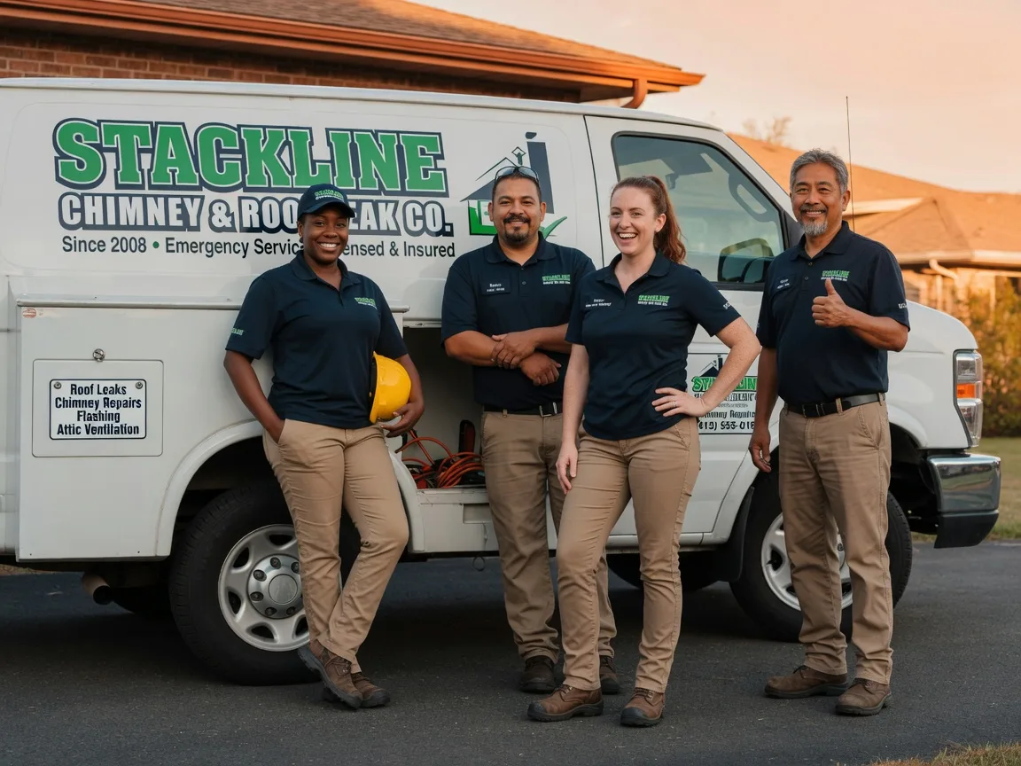 Chimney flashing repair company in Polo, MO